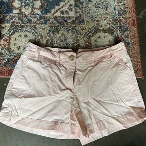 Lightly worn blush pink LOFT shorts